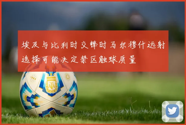 埃及与比利时交锋时马尔穆什远射选择可能决定禁区触球质量